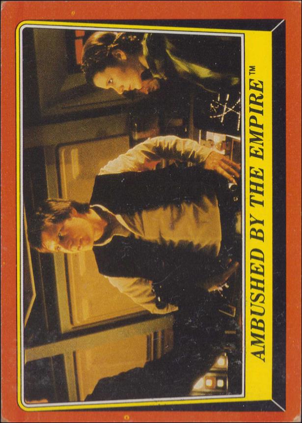 Star Wars: Return of the Jedi: Series 1 (Base Set) card 101 Ambushed by the Empire