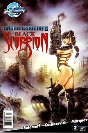 Roger Corman's Black Scorpion issue 2 Luis Royo Cover