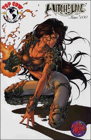 Witchblade (1995) issue 100-F Fantastic Realm Gold Foil Cover 1/750