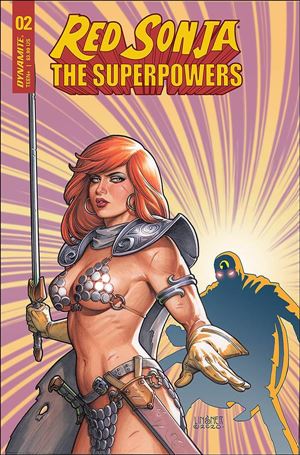Red Sonja: The Superpowers issue 2-B Joseph Michael Linsner Cover