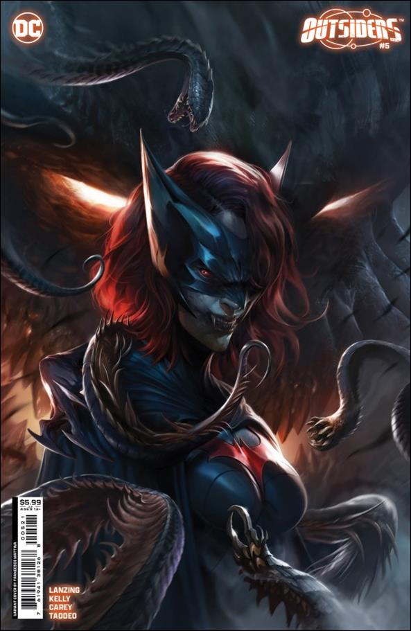 Outsiders (2023) issue 5-B Francesco Mattina Cardstock Cover