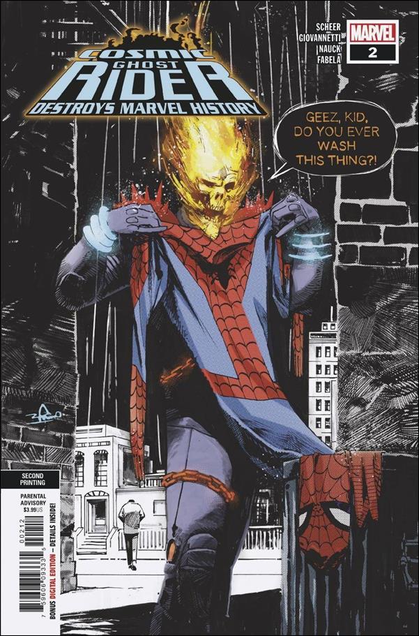 Cosmic Ghost Rider Destroys Marvel History 2-C by Marvel