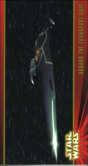 Star Wars: Episode I Widevision: Series 1 (Base Set) card 20 Aboard the Transport Ship