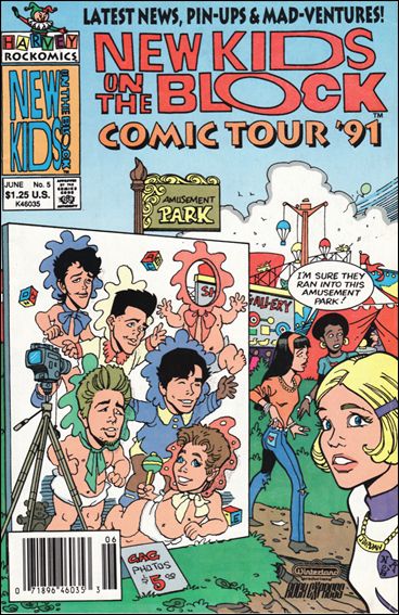 New Kids on the Block Comic Tour '90 issue 5