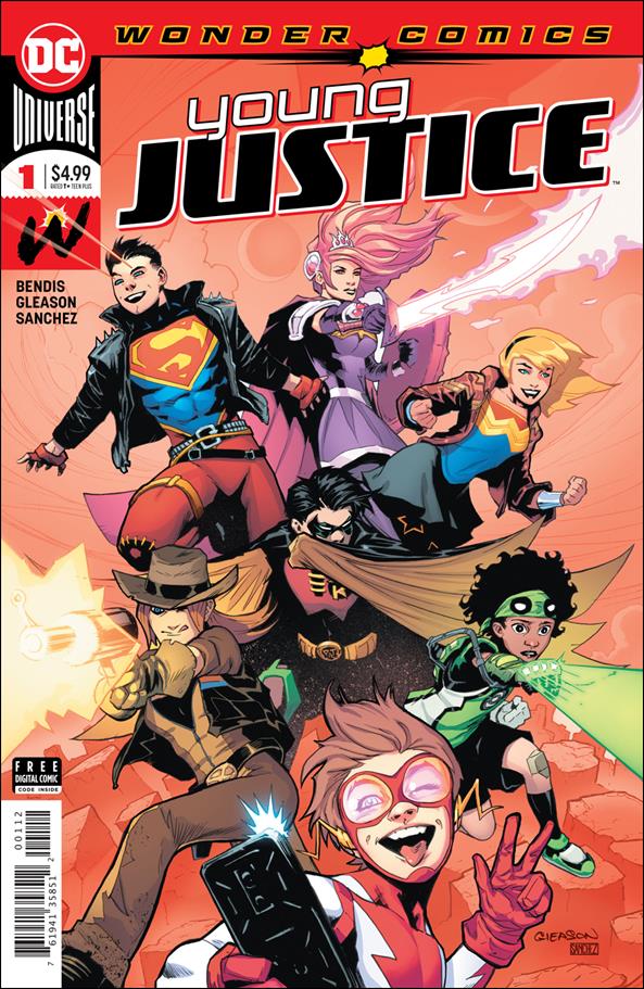 Young Justice (2019) issue 1-I Patrick Gleason Red Cover (Second Printing)