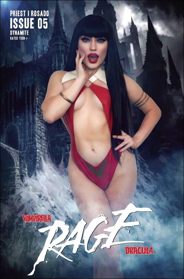 Vampirella / Dracula: Rage issue 5-E Cosplay Photo Cover