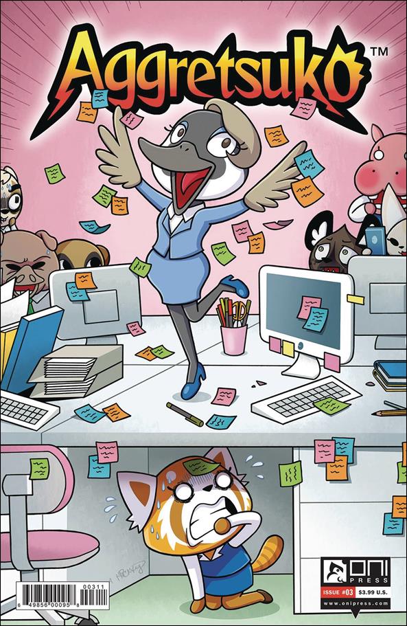 Aggretsuko issue 3 Brenda Hickey Cover