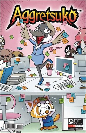 Aggretsuko issue 3 Brenda Hickey Cover