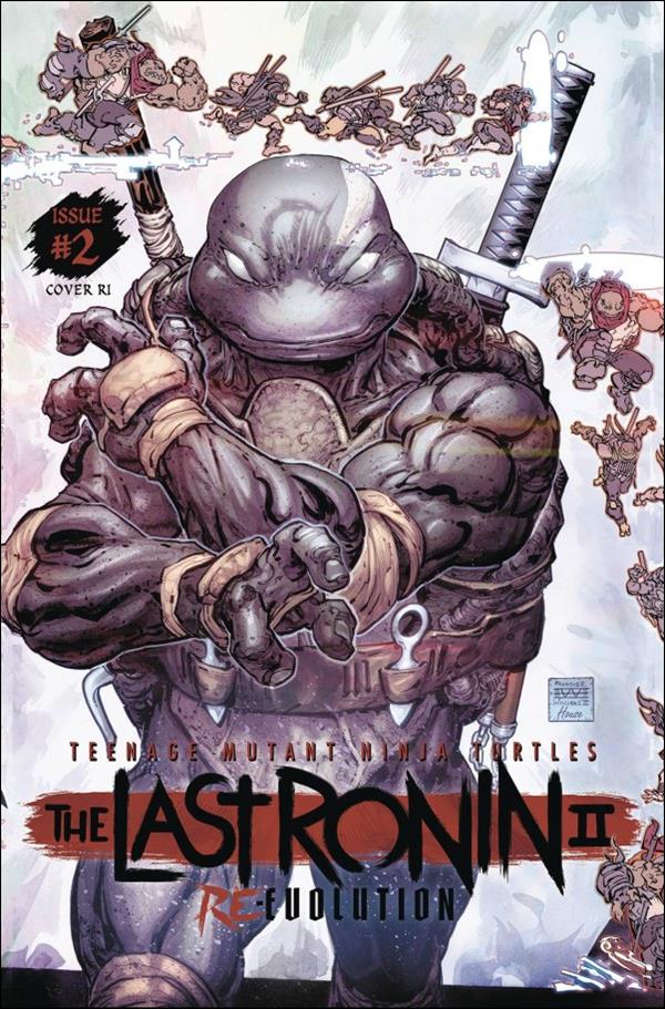 Teenage Mutant Ninja Turtles: The Last Ronin II - Re-Evolution issue 2-D Freddie E. Williams II 1:25 Cardstock Cover