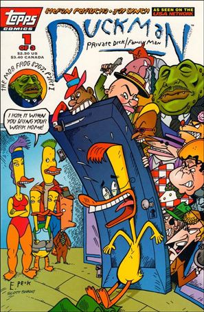 Duckman: The Mob Frog Saga Cover Image 1