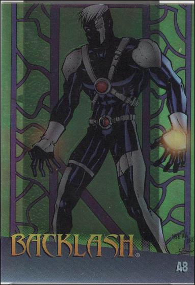 Marvel vs WildStorm (Clearchrome Subset) card A8 Backlash