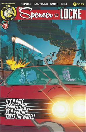 Spencer & Locke issue 2 Jorge Santiafo Jr Cover