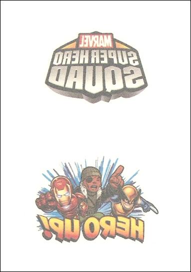 Marvel Super Hero Squad (Temporary Tattoo Subset) card 1 Superero Squad / Hero Up!