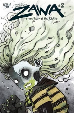 Zawa + The Belly of the Beast issue 2-B Morgan Beem Cover
