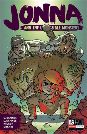 Jonna and the Unstoppable Monsters issue 4-B Cannon Cover