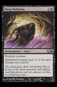 Magic the Gathering: 2011 Core Set (Base Set) card 111 Quag Sickness