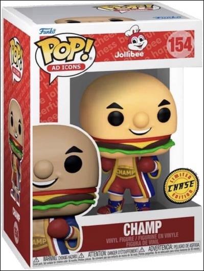 POP! Ad Icons figure 154-B Champ (Metallic) Chase