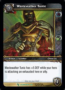 World of Warcraft: March of the Legion (Base Set) card 269 Wastewalker Tunic