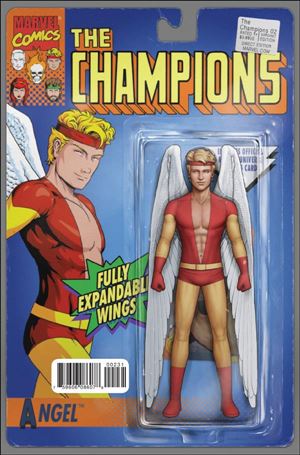 Champions (2016) issue 2-C John Tyler Christopher Classic Action Figure Cover