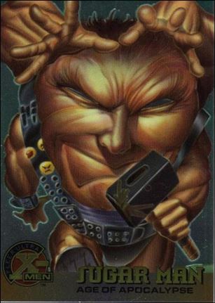 1996 Fleer Ultra X-Men All Chromium (Base Set) card 41 Sugar Man