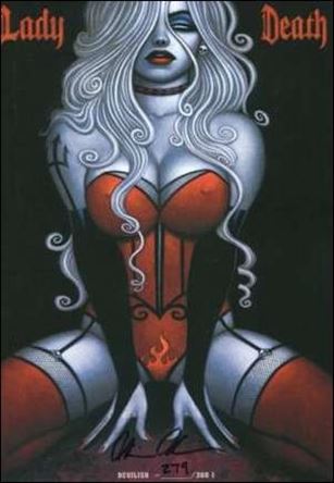 Lady Death: The Rapture issue 1-EF Devilish Edition 1/300 Cover I 1/30