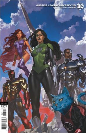 Justice League Odyssey issue 25-B Skan Cover
