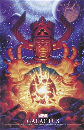 Fantastic Four (2022) issue 15-B Greg & Tim Hildebrandt Marvel Masterpiece Cover
