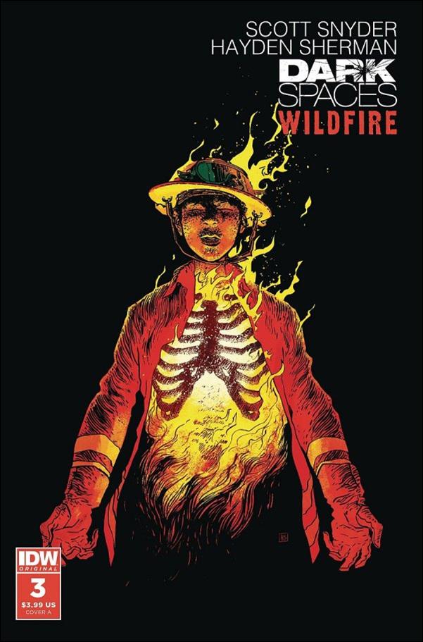 Dark Spaces: Wildfire issue 3 Hayden Sherman Cover