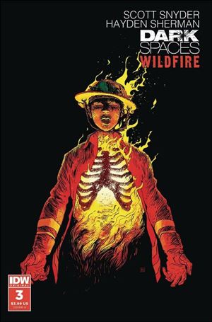 Dark Spaces: Wildfire issue 3 Hayden Sherman Cover