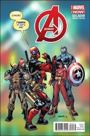 Avengers (2013) issue 24.NOW-G Carlo Barberi 