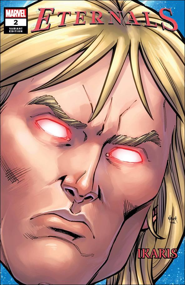 Eternals (2021) issue 2-C Todd Nauck Marvel Headshot Cover