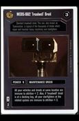 Star Wars: Premiere Unlimited (Base Set) card 22 WED15-1662 'Treadwell' Droid
