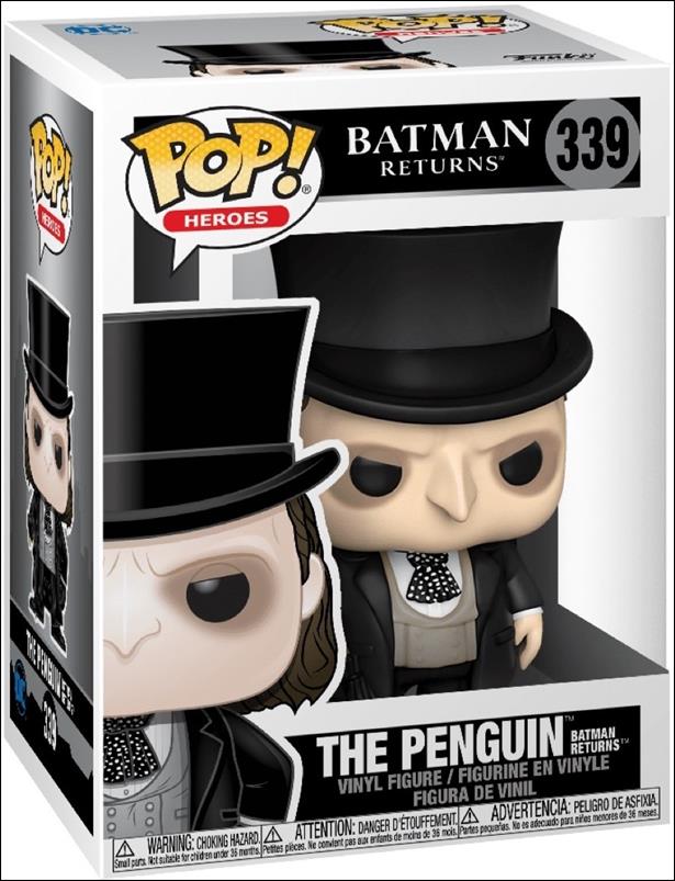 POP! Heroes figure 339 The Penguin Batman Returns