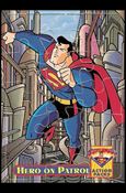 Superman Action Packs (Puzzle Subset) card Pz5 Hero on Patrol