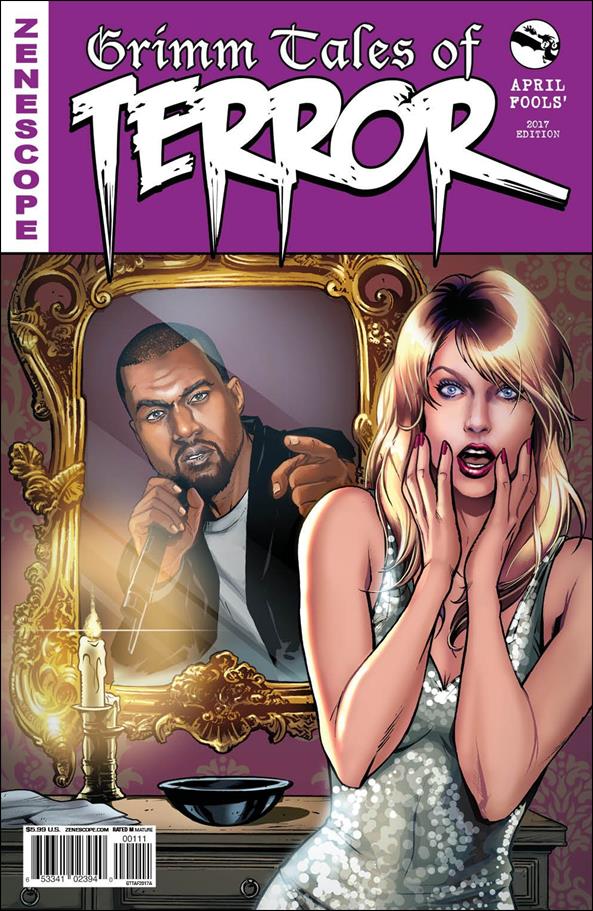 Grimm Tales of Terror April Fool's Edition issue 2017 David Lorenzo Riveiro Cover
