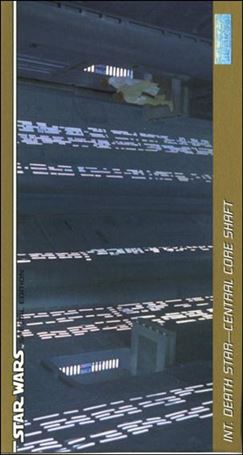 Star Wars Trilogy Special Edition Widevision  (Base Set) card 36 Int. Death Star - Central Core Shaft