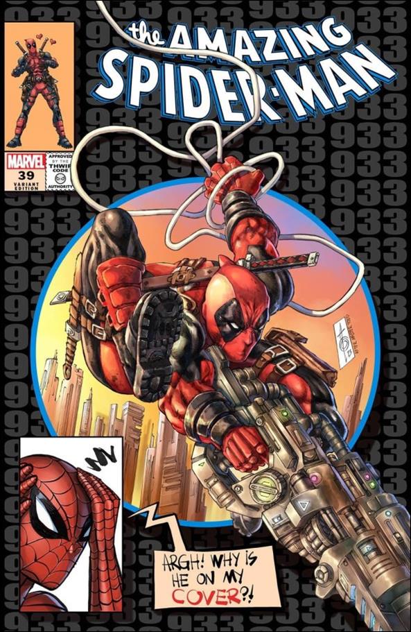 Amazing Spider-Man (2022) issue 39-J 	Alan Quah Shared Retailer Silver Cover 1/600