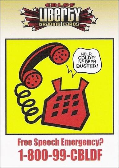 CBLDF Liberty Trading Cards (Promo) card nn