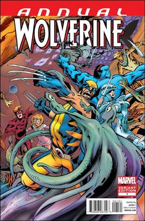 Wolverine Annual (2012) issue 1-B Wolverine and Clan Destine 1:20 Cover