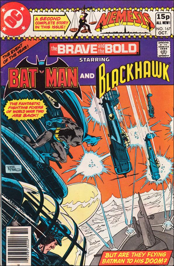 Brave and the Bold (1955) issue 167-B UK Price Cover