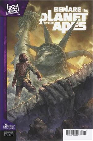 Beware the Planet of the Apes issue 2-C Alan Quah 1:25 Cover