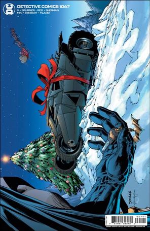 Detective Comics (1937) issue 1067-C Jim Lee Holiday Cardstock Cover