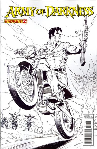 Army of Darkness (2012) issue 2-C Tim Seeley 1:10 B&W Cover