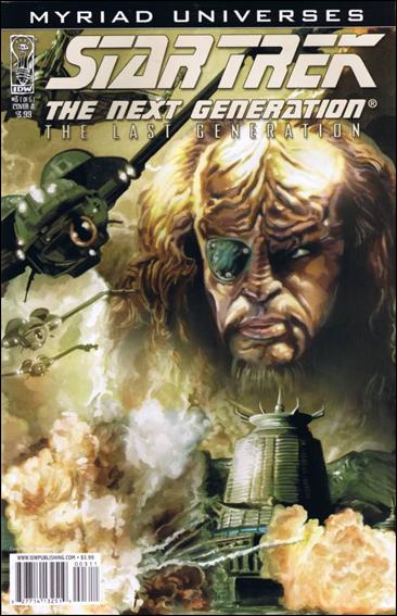 Star Trek: The Next Generation: The Last Generation issue 3 J.K. Woodward Cover