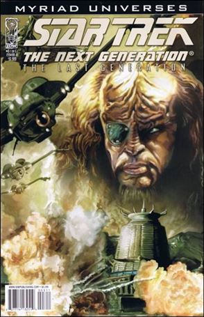Star Trek: The Next Generation: The Last Generation issue 3 J.K. Woodward Cover