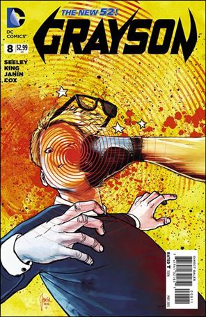 Grayson issue 8 Mikel Janin Cover