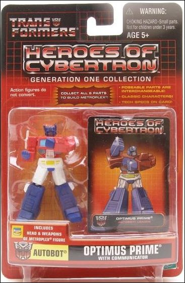 Transformers: Heroes of Cybertron (Generation One Collection) figure 27 Optimus Prime with Communicator