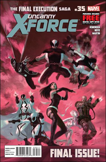Uncanny X-Force (2010) issue 35 Julian Totino Tedesco Cover