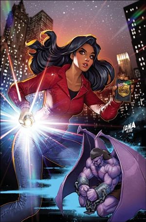 Gargoyles (2022) issue 5-Q David Nakayama Metal Cover