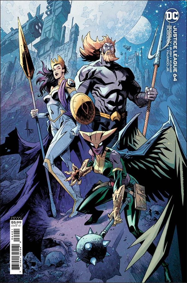 Justice League (2018) issue 64-B Jason Howard Cardstock Cover